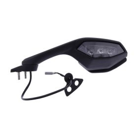 Specchietto carena JMP sinistro omologato nero BA19-Y0076B-L per Yamaha