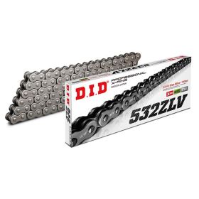 CATENA TRASMISSIONE DID 532ZLV BLACK & BLACK 116 MAGLIE CON GIUNTO A RIVETTO ZJ