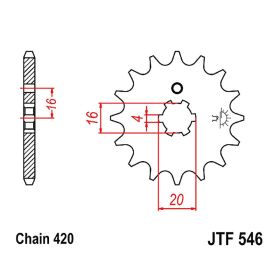MOTORCYCLE TRANSMISSION KIT DID 420D STS