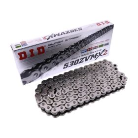 Catena trasmissione DID X-Ring 530ZVMX2/110 argento giunto a rivetto