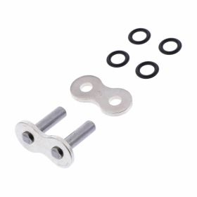 Falsa maglia DID rivetto pieno 530 VX3 S&S argento