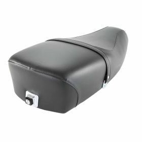 DIEFFE Siège Vespa PX 2011 Noir avec verrou pour la sécurité et le confort