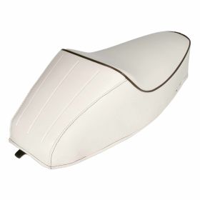 DIEFFE Siège Ergonomique Noir Monoplace Compatible avec les Motos PIAGGIO
