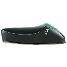 Sella DIEFFE Monoposto Tricolore con Bordino Grigio e Molle per Comfort