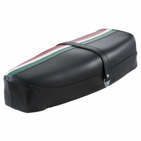 Sella DIEFFE Tricolore Italy con serratura e cinghia e comfort