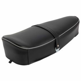 Siège DIEFFE gris foncé sans verrou avec sangle pour moto et motocyclette