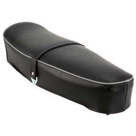 Siège DIEFFE gris foncé sans verrou avec sangle pour moto et motocyclette