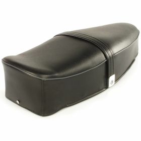 Selle DIEFFE gris foncé sans verrou avec sangle pour un confort maximal