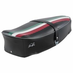 DIEFFE Tricolore Italie Demi-Siège Gris sans Verrou avec Sangle