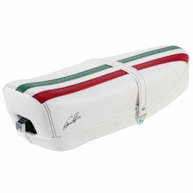 DIEFFE Tricolor Halbsitz mit Schloss und Riemen für zusätzliche Sicherheit