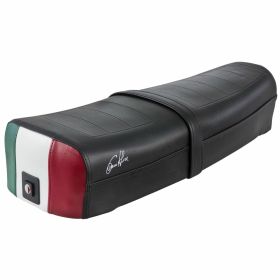 Sella DIEFFE Tricolore Italy con serratura e cinghia