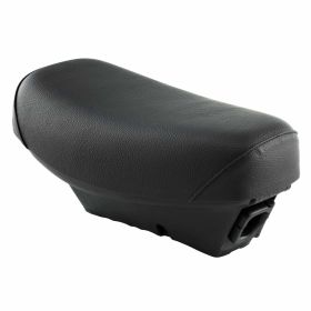 DIEFFE schwarzer Kunstleder-Sitz für Rennmotorräder und Fahrräder