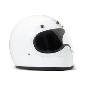 Transparent visor with 3 buttons for DMD Racer full-face helmet