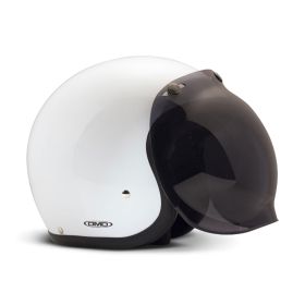 Visière De Casque Moto à Bulles - Pare-Vent Universel 3 Boutons-Pression Anti-UV Anti-Buée