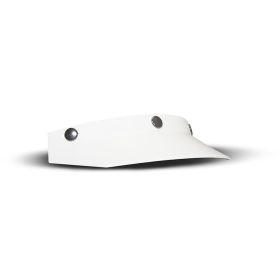 Weißes 3-Knopf Off-Road-Visier für DMD Retro Seventyseven Racer Helm