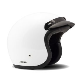 Standard Schwarz 3-Knopf-Visier für DMD Vintage Retro Helm