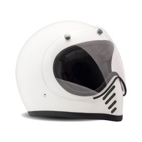 Transparent visor with 3 buttons for DMD Seventyfive full-face helmet