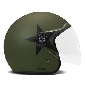 Demi Jet Helmet DMD P1 Star Green