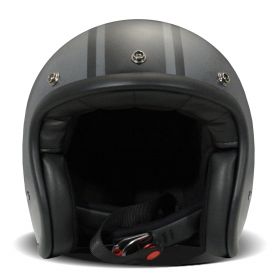 Jet Helmet DMD Vintage Handmade Black Row