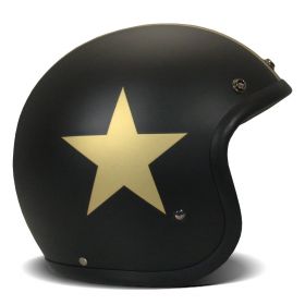 Jet Helmet DMD Vintage Star Gold