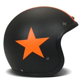 Jet Helmet DMD Vintage Star Orange