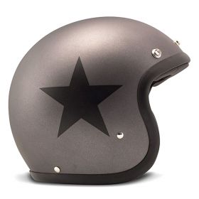 Jet Helm DMD Vintage Star Grau