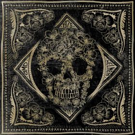 Bandana pour moto DMD Square Flower