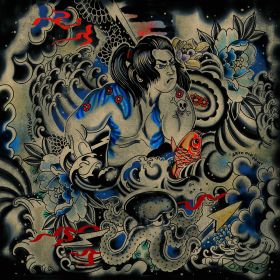 Bandana pour moto DMD Square Samurai
