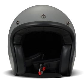 Jethelm Cafe Racer DMD Vintage Crayon Glänzendes Grau