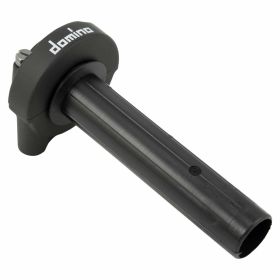 Knob de gaz rapide DOMINO XM2 noir/rouge en aluminium pour tube de 22 mm