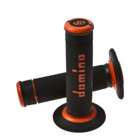DOMINO A19041C4540A7-0 closed grips orange D.22/26mm