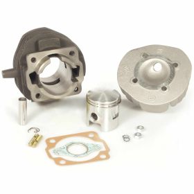 DR Racing D.R 75cc Cylinder in Cast Iron 3 Transfers 47mm Stroke 43mm with Head Included