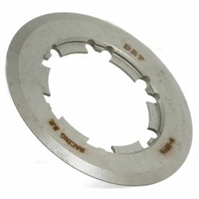 Disco DRT Frizione Race 108 mm in acciaio nitrato fresato CNC durezza rinforzata