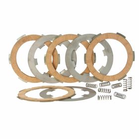 Disques d'embrayage DRT 3 rondelles 4 disques 2,5 mm 6 ressorts renforcés dureté 0,80 mm