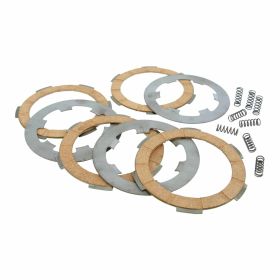 Disques d'embrayage DRT 3 rondelles 4 disques 2,5 mm 6 ressorts renforcés dureté 0,80 mm