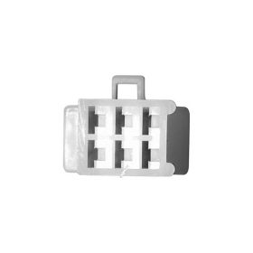 Rechteckiger männlicher Stecker mit Dze 6 Mini-Female Faston