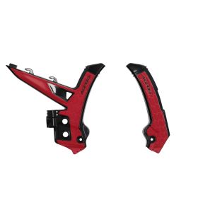 Paratelaio ACERBIS X-Grip nero/rosso per GAS GAS