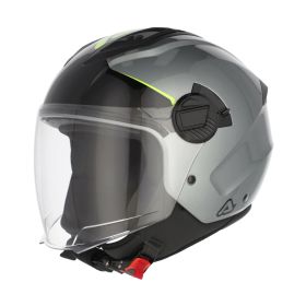 Casco jet ACERBIS Jet Levante grigio/giallo
