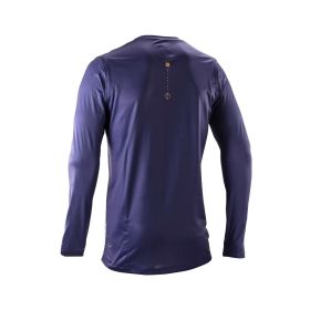 Maglia MTB LEATT Trail 6.0 Cargo maniche lunghe blu galassia