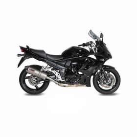 MIVV Oval Slip-on Exhaust certified titanium end cap for SUZUKI gsx 1250 fa