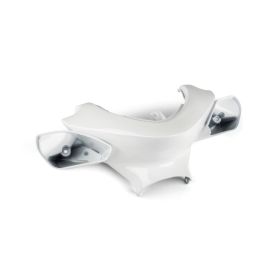 White Str8 Handlebar Bowl for YAMAHA Aerox