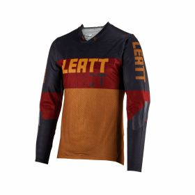 Maglia MTB LEATT Gravity 4.0 maniche lunghe suede tessuto elastico