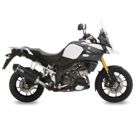 Silencieux Slip-On MIVV Approuvé SPEED EDGE Noir pour SUZUKI V-STROM 1000