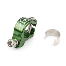 STAGE6 CNC Aluminum Green Exhaust Clamp