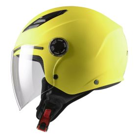 Child Motorcycle Helmet MPH PLAY Solid Fluorescent Yellow