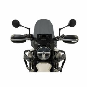 Cupolino basso ISOTTA Fumè scuro 380x325 attacchi inclusi per ROYAL ENFIELD himalayan