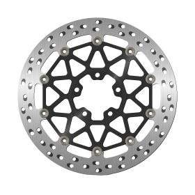 Disco freno anteriore NG racing destro/sinistro 5 fori da 10,25mm per KAWASAKI