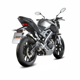 MIVV GP Vollschwarzes Auspuff für YAMAHA MT-125