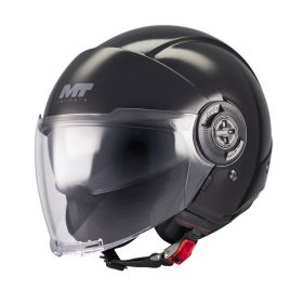 Casco jet MT HELMETS VIALE SV S PURE A1 GLOSS