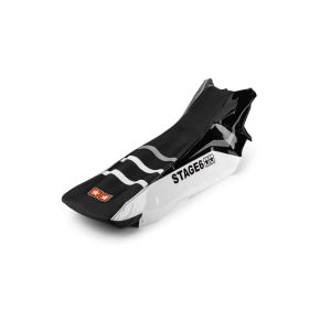 Coprisella Full Covering Stage6 blanc per Derbi Xtreme